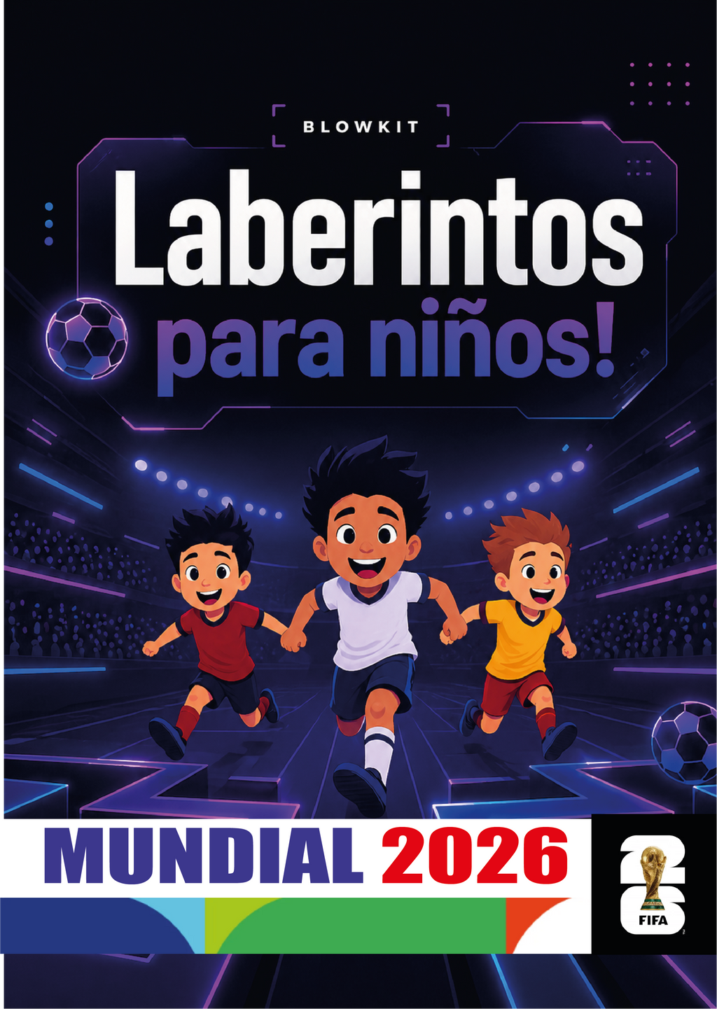 Laberintos para niños Mundial 2026