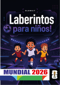 Laberintos para niños Mundial 2026