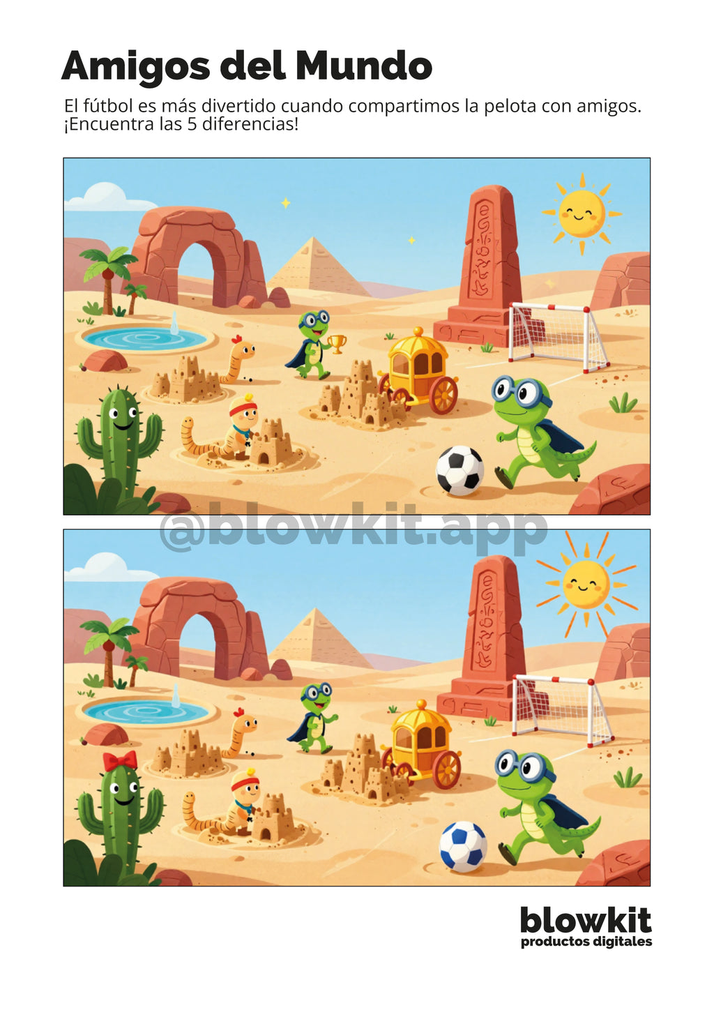 Juego de las 5 Diferencias