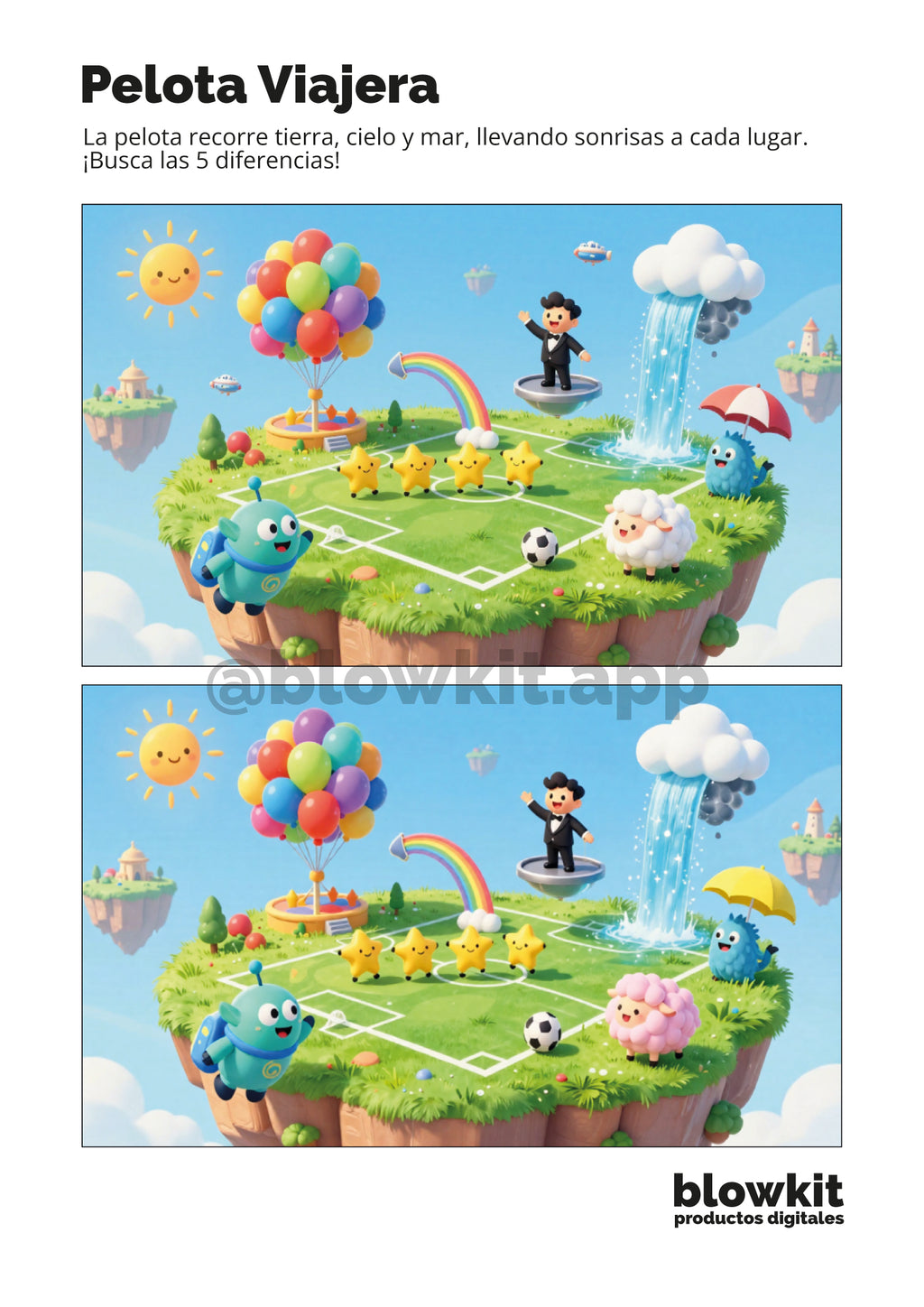 Juego de las 5 Diferencias